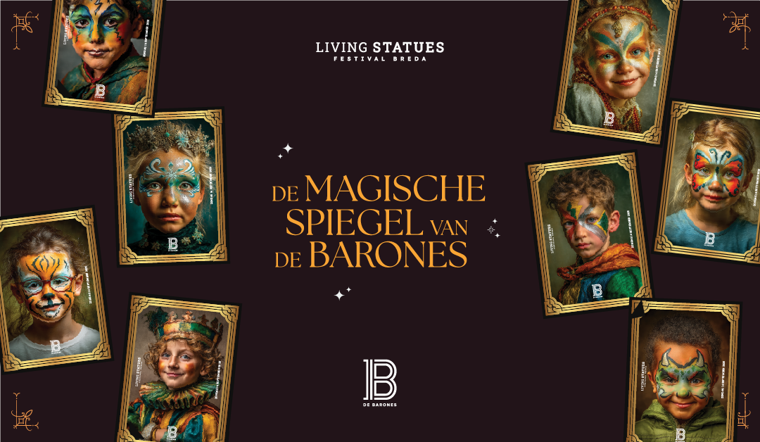 De Magische Spiegel van de Barones: waar kinderfantasieën worden vereeuwigd tot living statue
